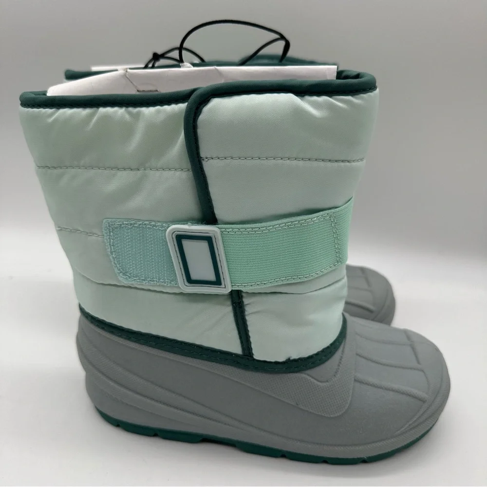 Toddler Dane Winter Boots Mint Green Cat & Jack Size 5 NWT Waterproof